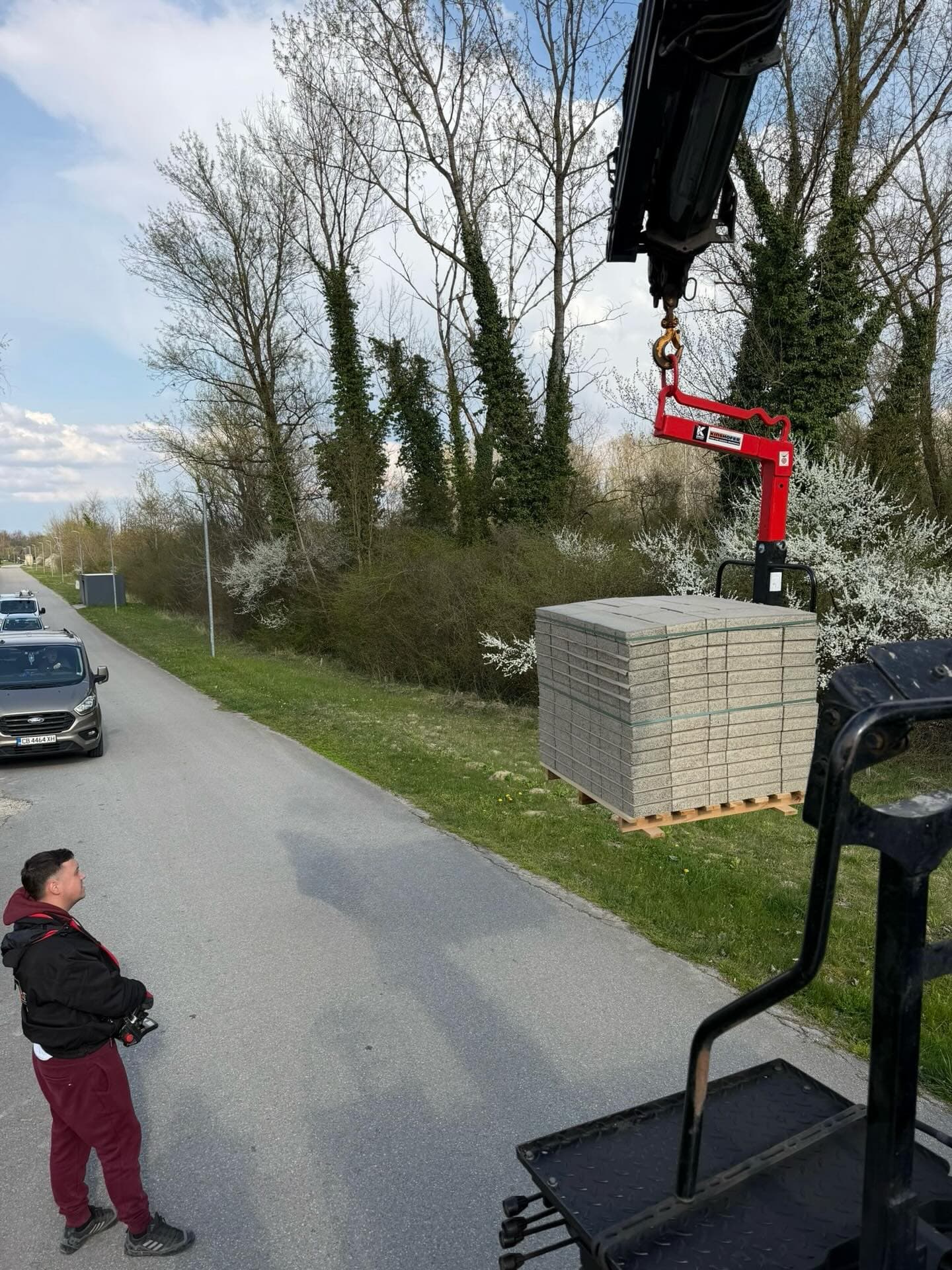 Dostava betonskih ploča kranom Zagreb
