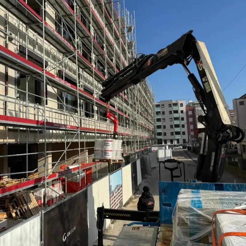 Prijevoz i dizanje građevinskog materijala kranom Zagreb