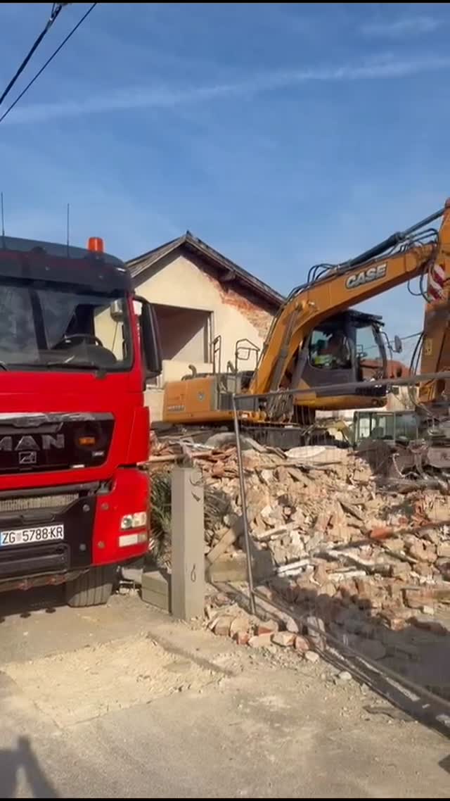 Odvoz šute i građevinskog otpada kamionom Zagreb
